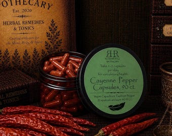 Cayenne Pepper Capsules, 90K h.u.