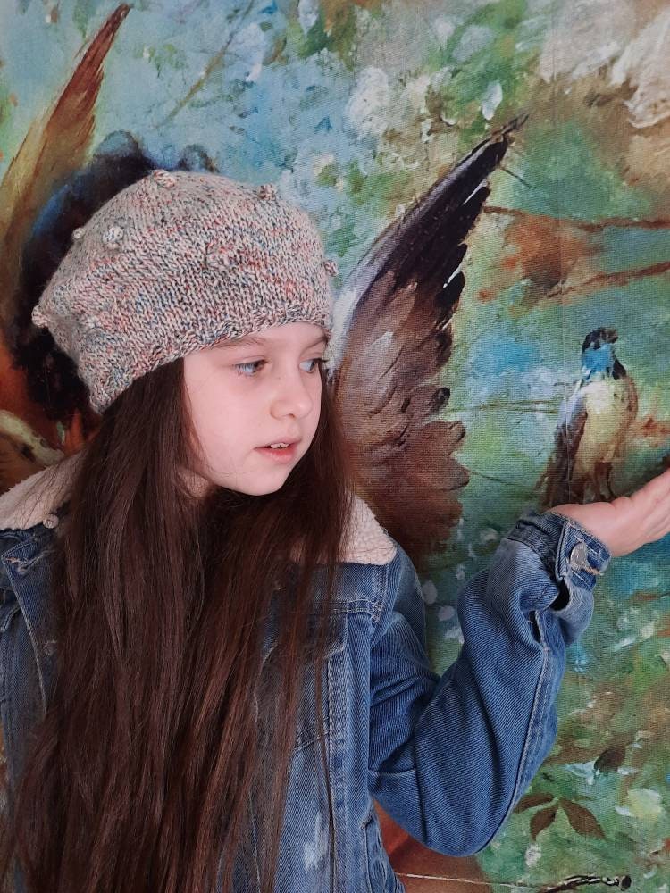 Popcorn Beret - Etsy