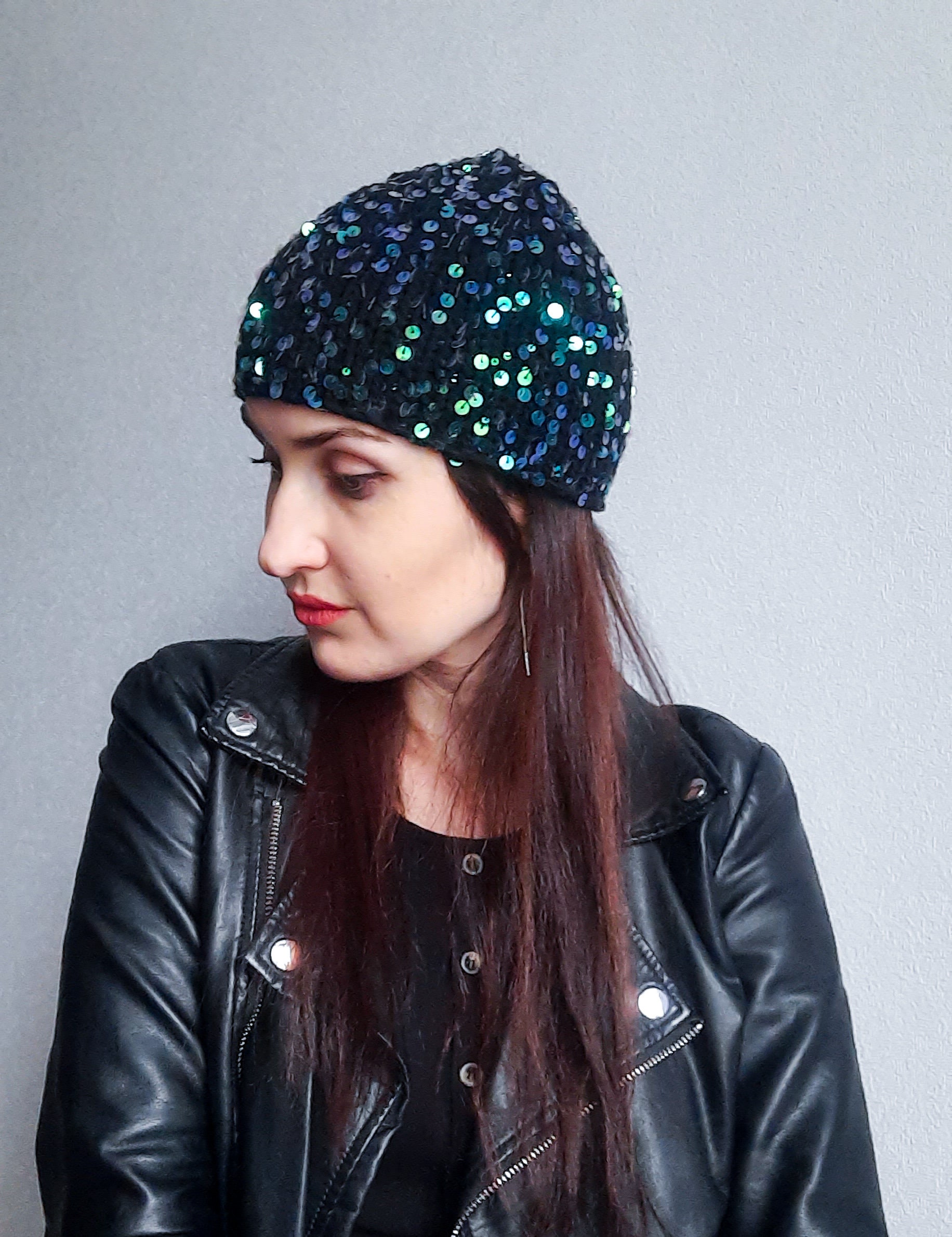キャップ PEARL CORSAGE BEANIE BLACK SSS230001-BLACK-SP12-