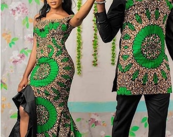 Kitenge couple best sale designs