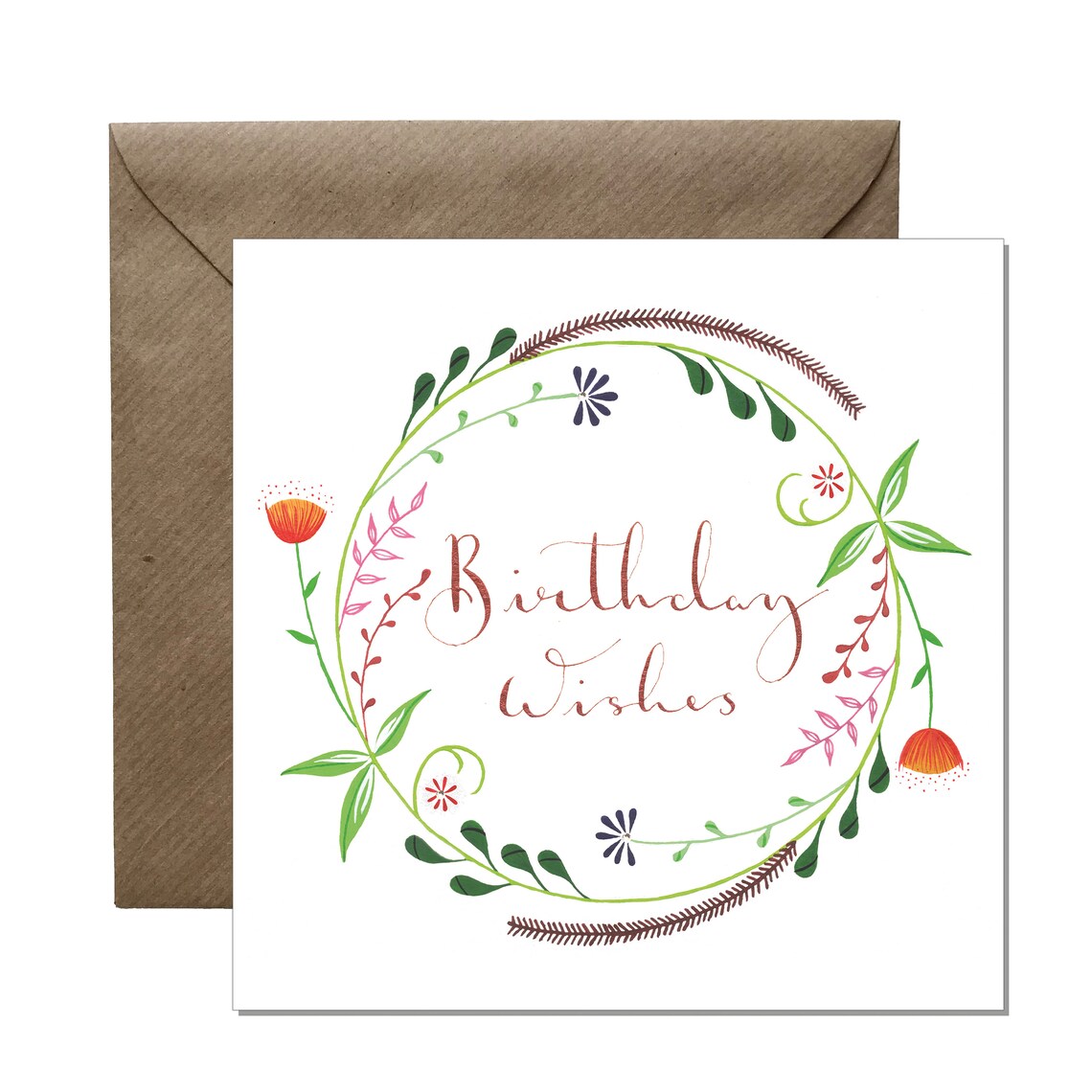 Birthday Card Birthday Wishes Blank Birthday Card - Etsy