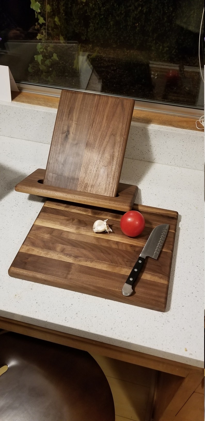 Chop Easel Cookbook stand cookbook easel tablet easel Etsy