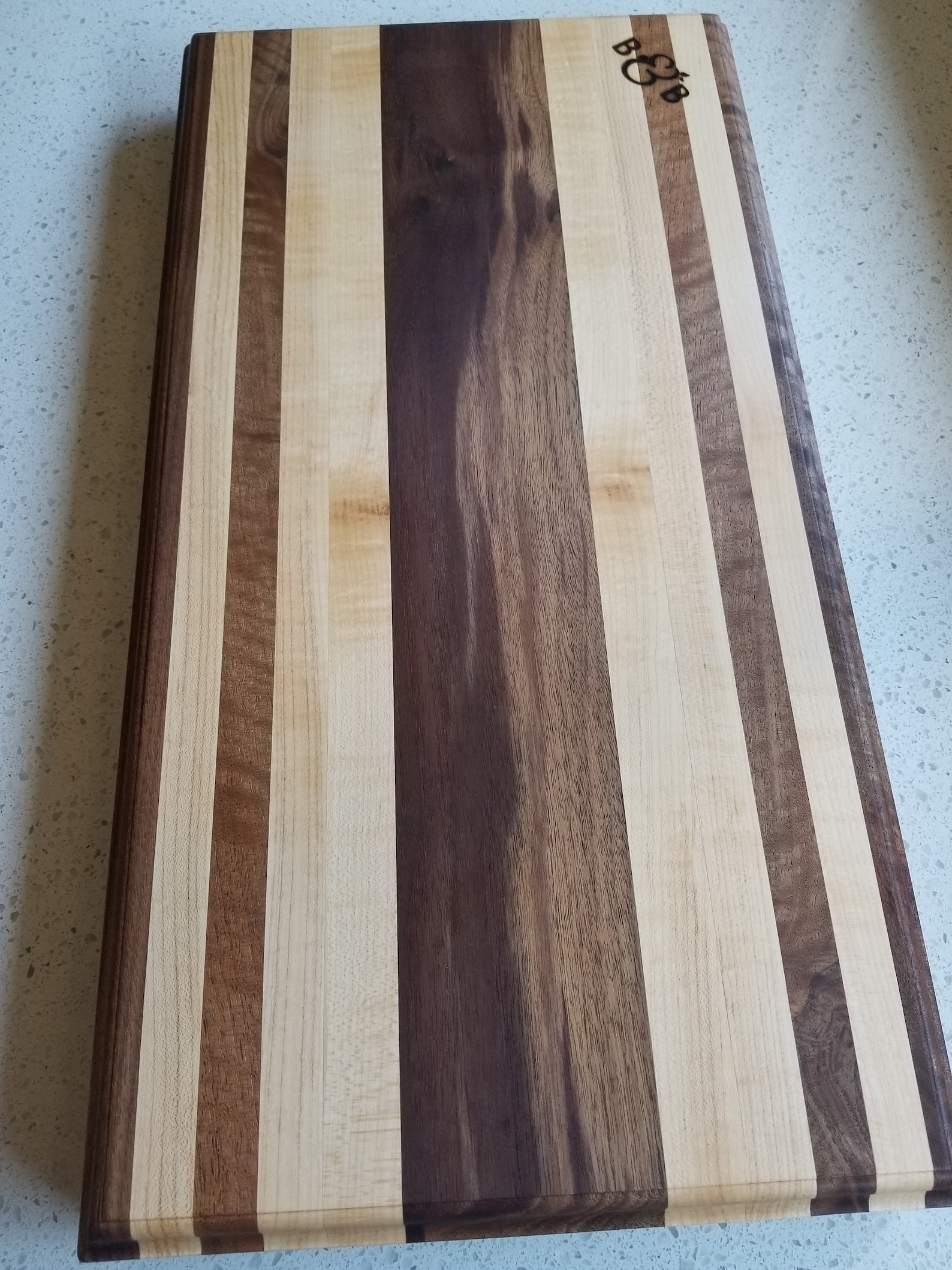 Cutting Board Butcher Block Dimensions Edge Grain and Face Etsy
