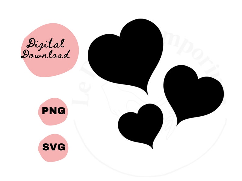 Paper, Party & Kids Craft Supplies & Tools png & SVG DXF cut file Heart ...