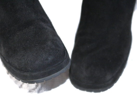 Platform suede ankle boots EU/DE size. 39 slim y2… - image 5