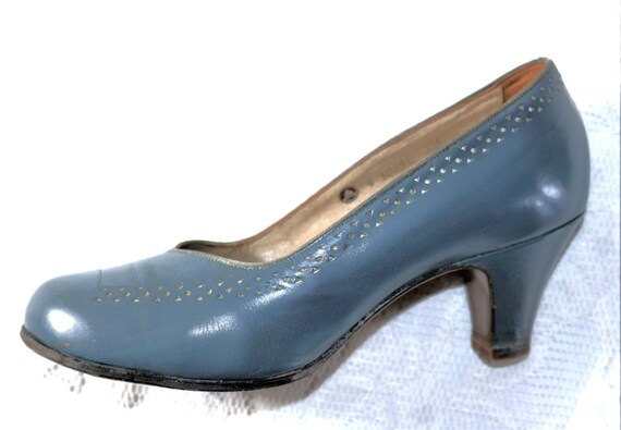 40s 50s Pumps true vintage shoes EU/DE size 36 (3… - image 8