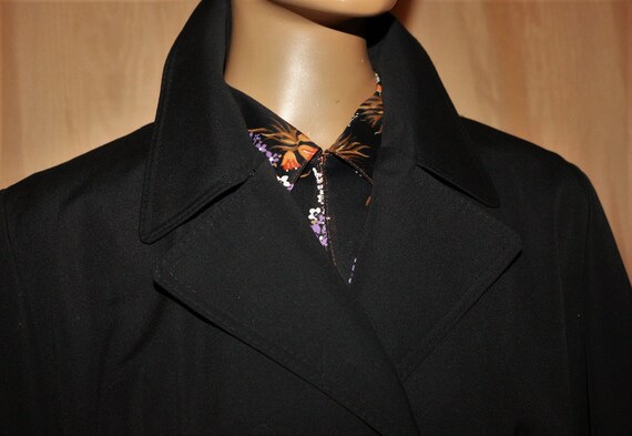 70s coat size L 40 42 wool coat with big collar TOP plain elegant hippie brown new wool