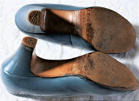 40s 50s Pumps true vintage shoes EU/DE size 36 (3… - image 7