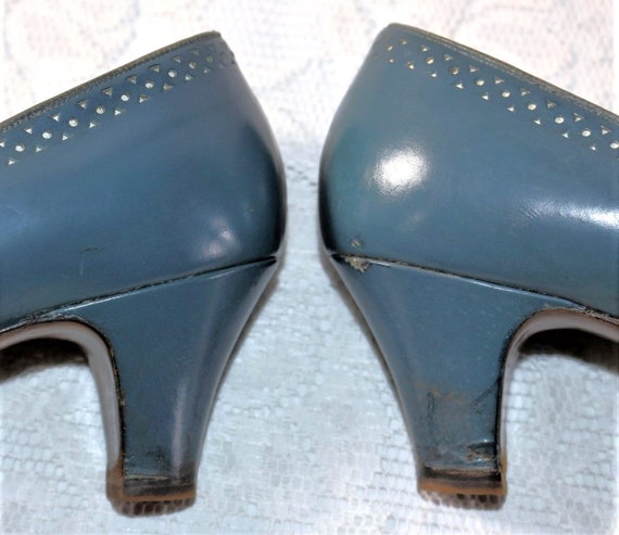 40s 50s Pumps true vintage shoes EU/DE size 36 (3… - image 4