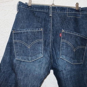 Design Jeans Levi&#39;s EU/DE Gr.36 ev.38 Umschlag hoher Bund boho selten