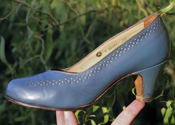 40s 50s Pumps true vintage shoes EU/DE size 36 (3… - image 6