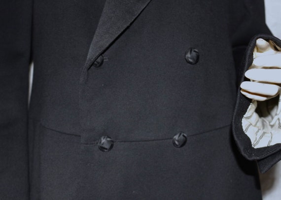 Frock coat true vintage coat EU/DE size. S/Meter … - image 8