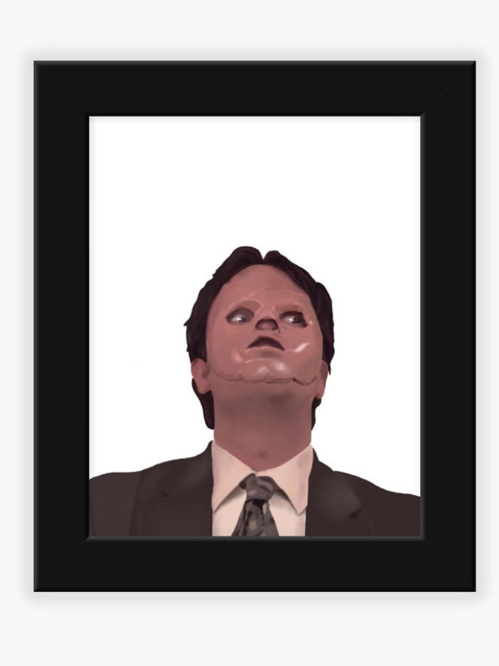 The Office Dwight CPR Dummy Mask Print Digital Download Etsy