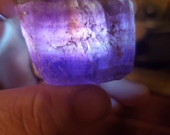 Purple fluorite