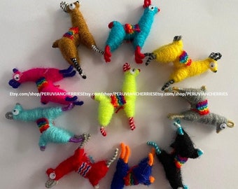 Small llamas of 1.57inches or 4cm without pins, wedding favors, peruvian llama, llama miniature, party favor, wedding special gift
