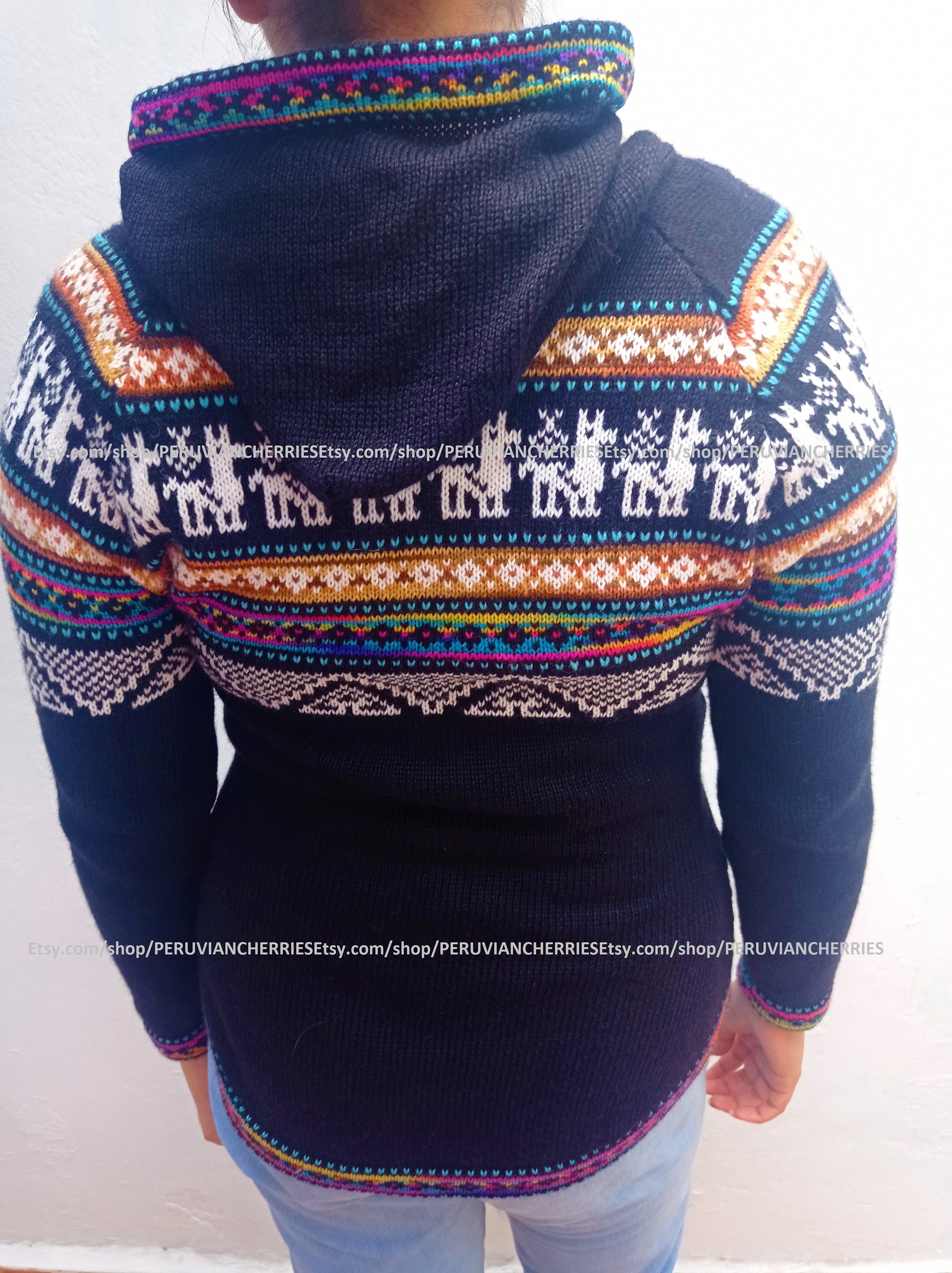 Alpaca sweater Woman alpaca sweater cardigan Alpaca fiber | Etsy