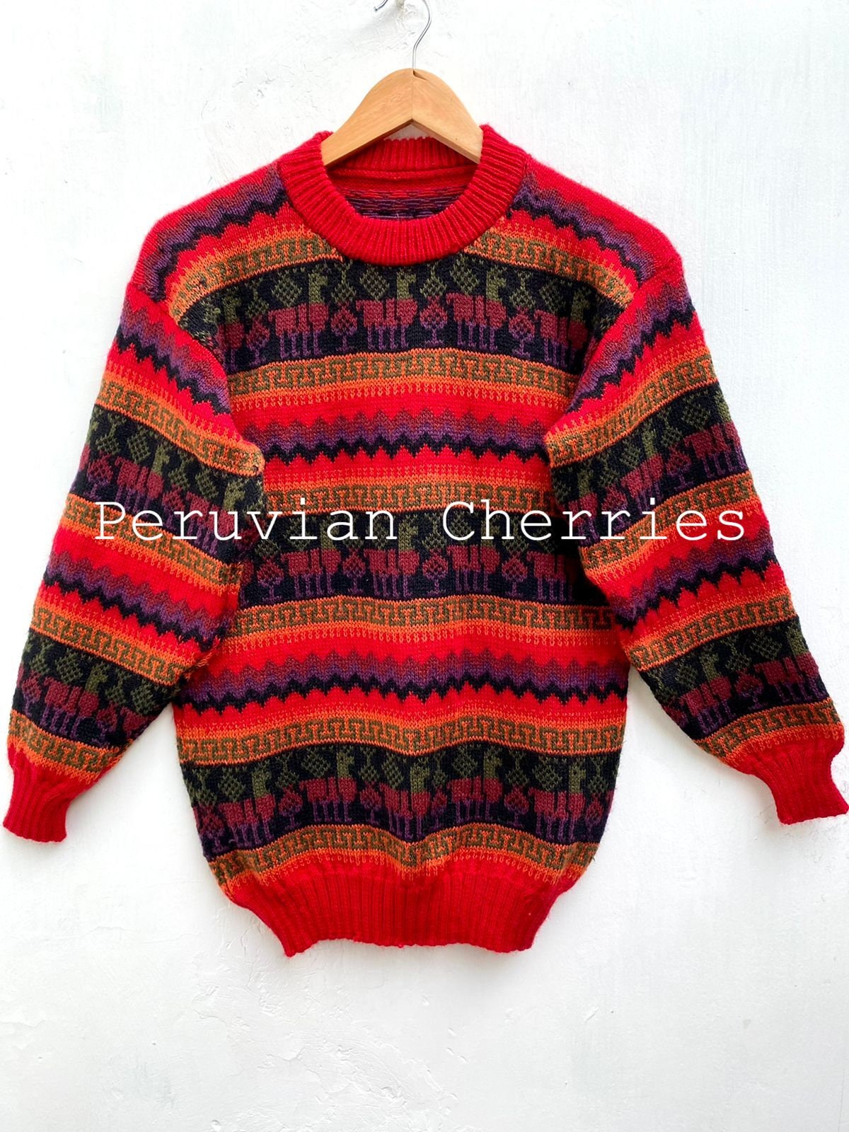Peruvian wool sweater sale