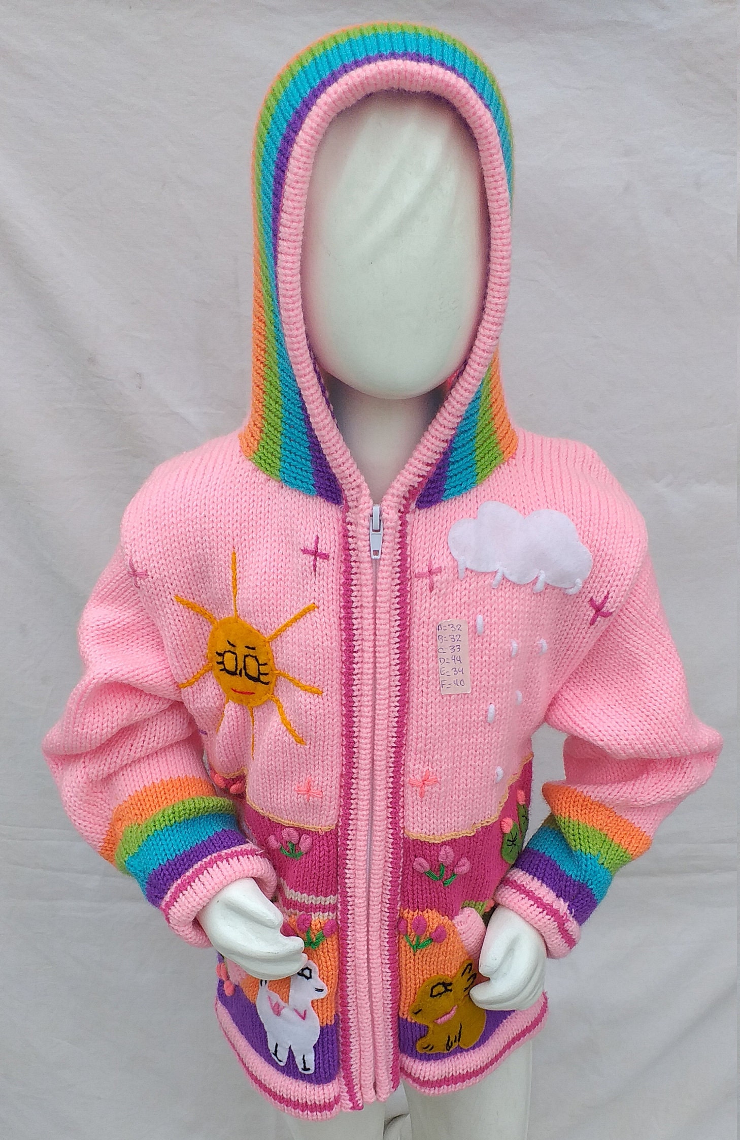 Children Peruvian Sweater Unique Peru Kids Wool Cardigan Etsy UK