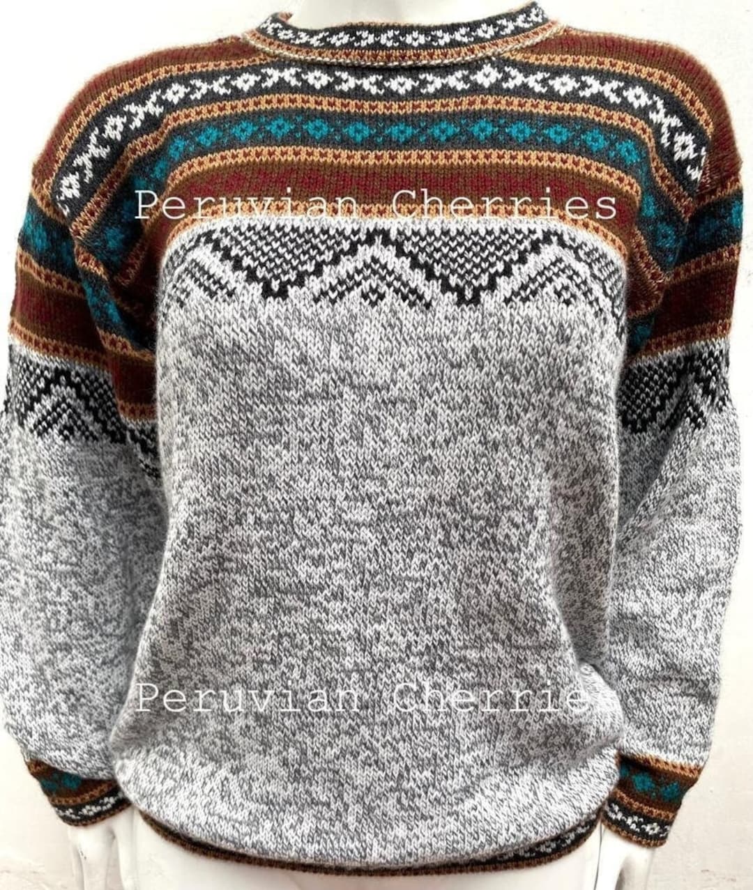 Light Gray Alpaca Sweater, Woman Alpaca Sweater Cardigan Light Gray Alpaca Sweater, Woman Alpaca Sweater Cardigan
