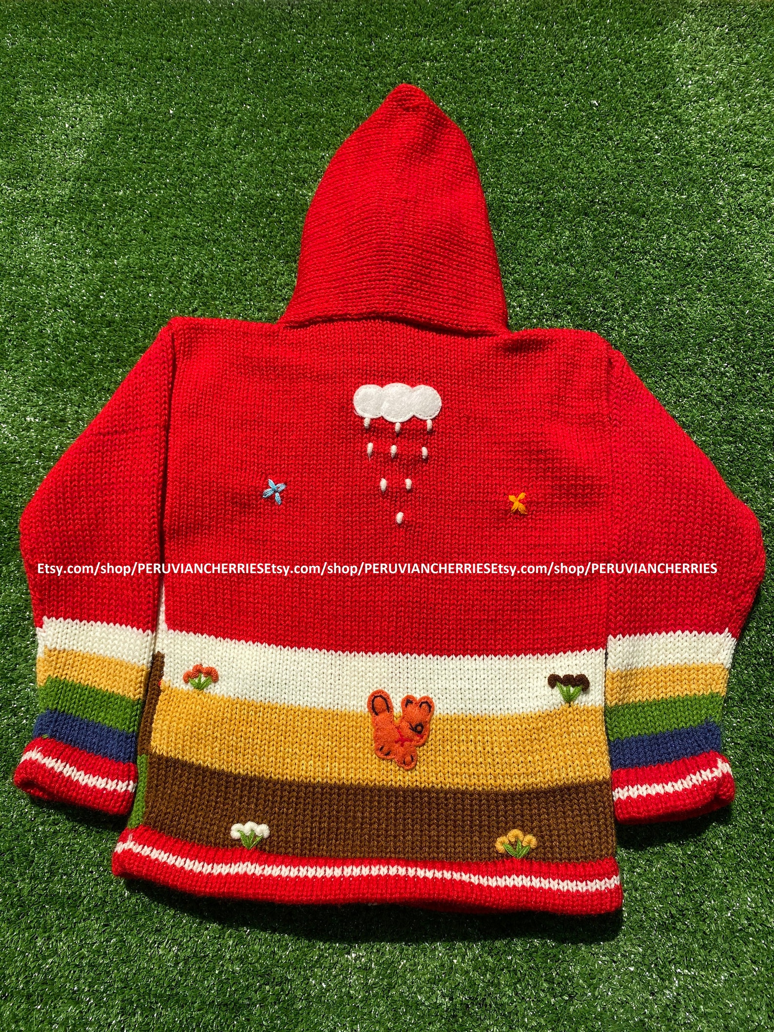 Children Peruvian Sweater Unique Peru Kids Wool Cardigan Etsy