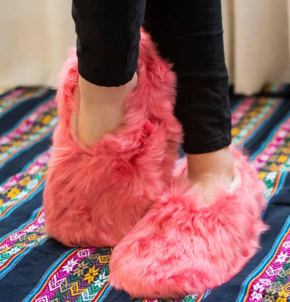 alpaca slippers