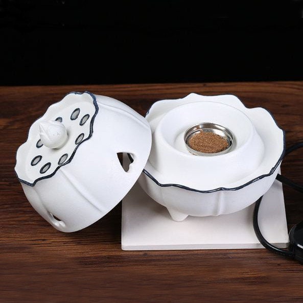 Electric Incense Burners Agarwood Burner Essential Oil Etsy