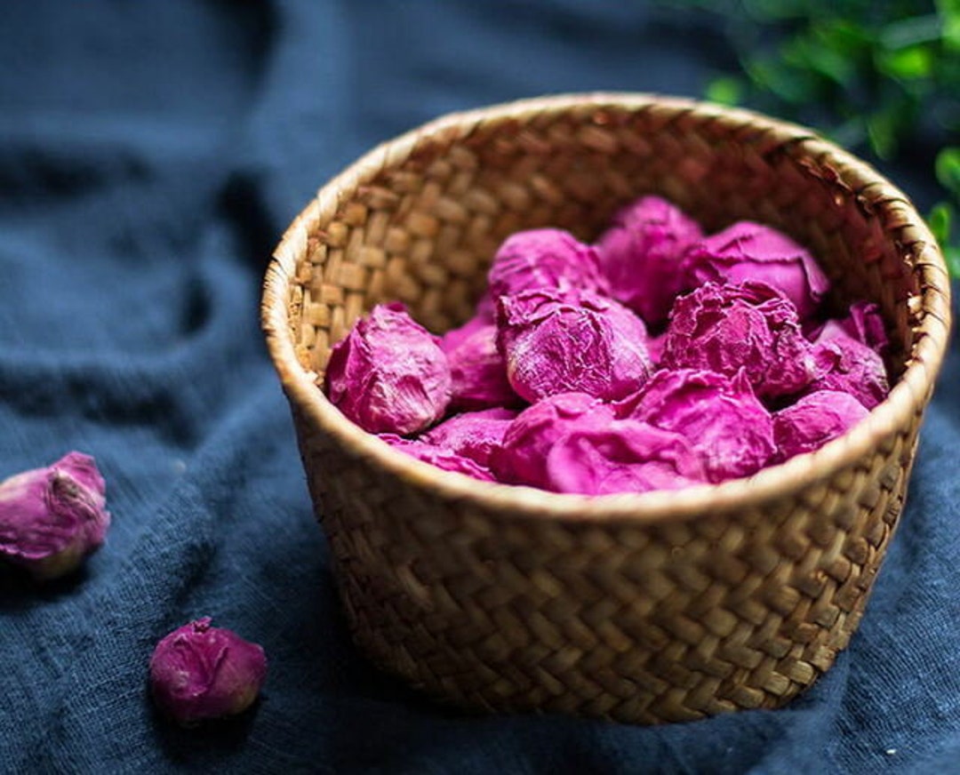 Organic Dried Peony Flower Tea Organic Loose Leaf Tea Tisane Herbal Tea