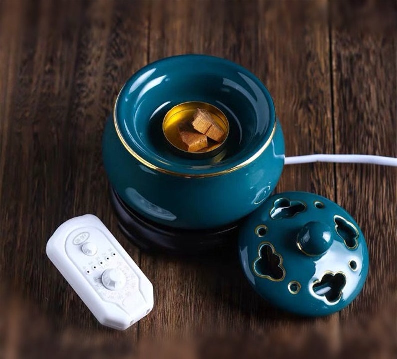 Electric Incense Burners Agarwood Burner Essential Oil Etsy