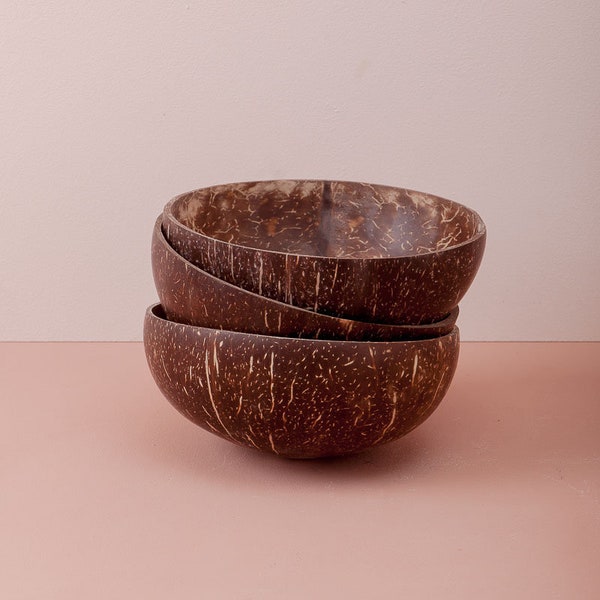 Vietnam Natural Handmade Coconut Shell Bowl - Buy 5 Get 1 Free