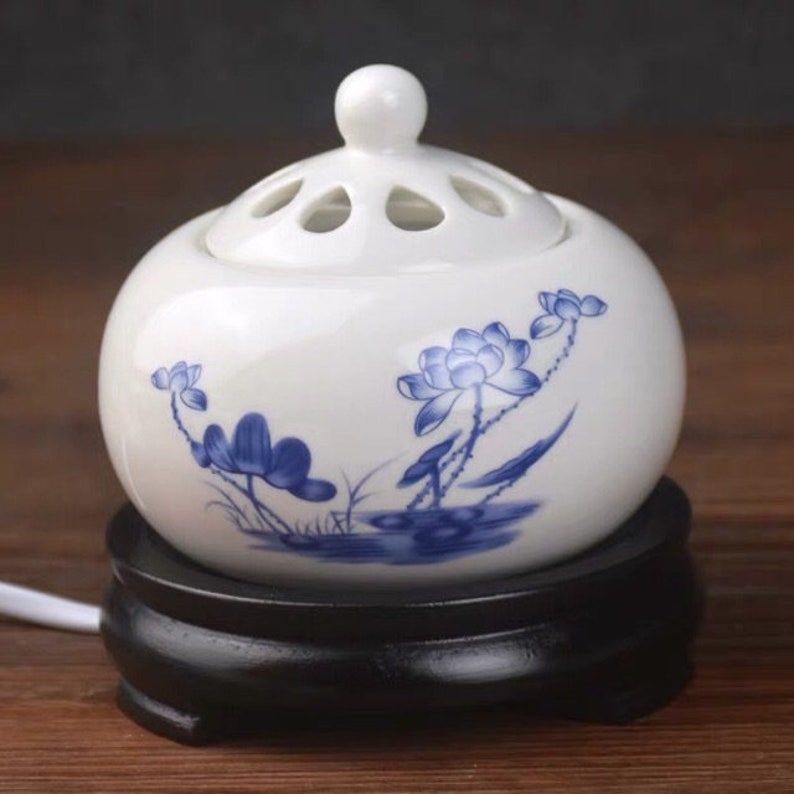 Electric Incense Burners Agarwood Burner Essential Oil Etsy