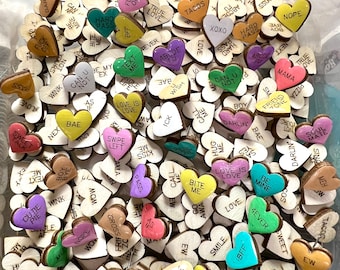 DIGITAL 53 Valentines Day Conversation Hearts / Funny Salty Innapropriate Sweet / Laser Ready Score & Cut File svg, dxf, ai, lbrn2