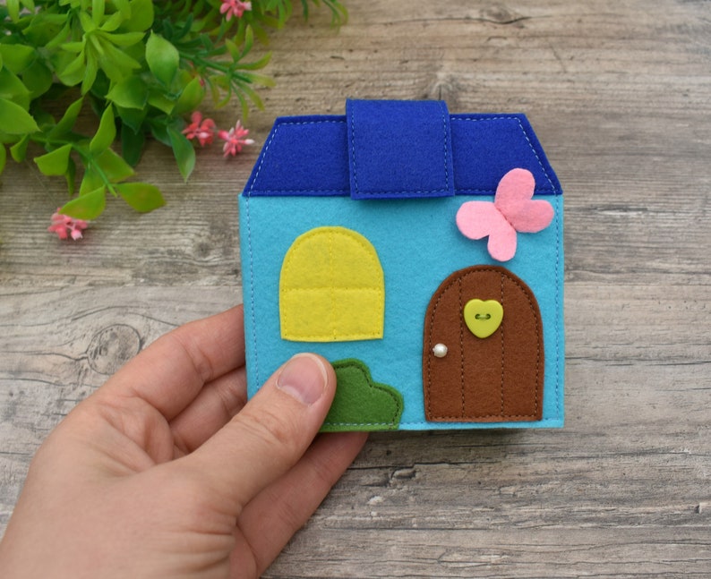 Felt Quiet Pocket Book for toddlers PDF Pattern Felt Etsy