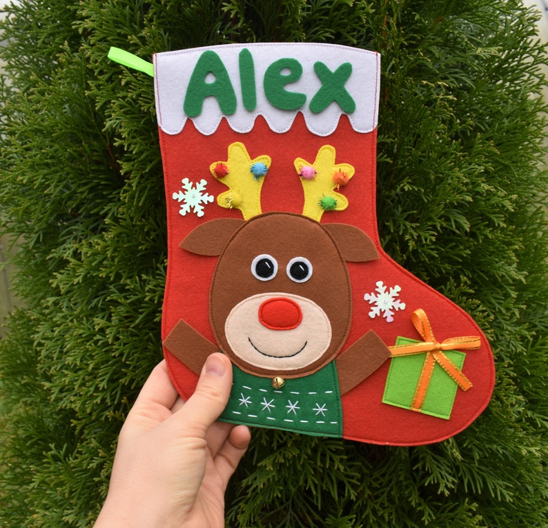 Felt Christmas Stockings Pattern Christmas Pattern Felt Etsy Felt Christmas Stockings Pattern Christmas Pattern Felt Etsy