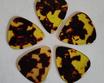 Heavy Gauge Solar Flare Guitar Picks 5 pack