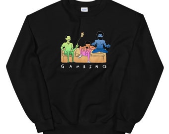 Gambino on a Couch Crewneck Sweatshirt