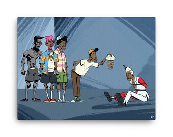 Scooby, The Creator Canvas Print