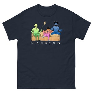 Gambinos on a couch tee