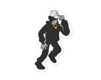 Jay-Z The Black Album Character sticker