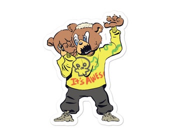 Ye Bear Character Sticker