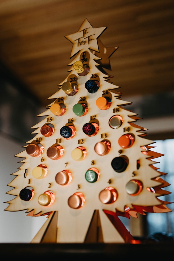 Adult Advent Calendar the Original Tipsy Tree Adult Gift Alcohol Advent  Calendar Unique Advent Calendar Christmas Countdown - Etsy