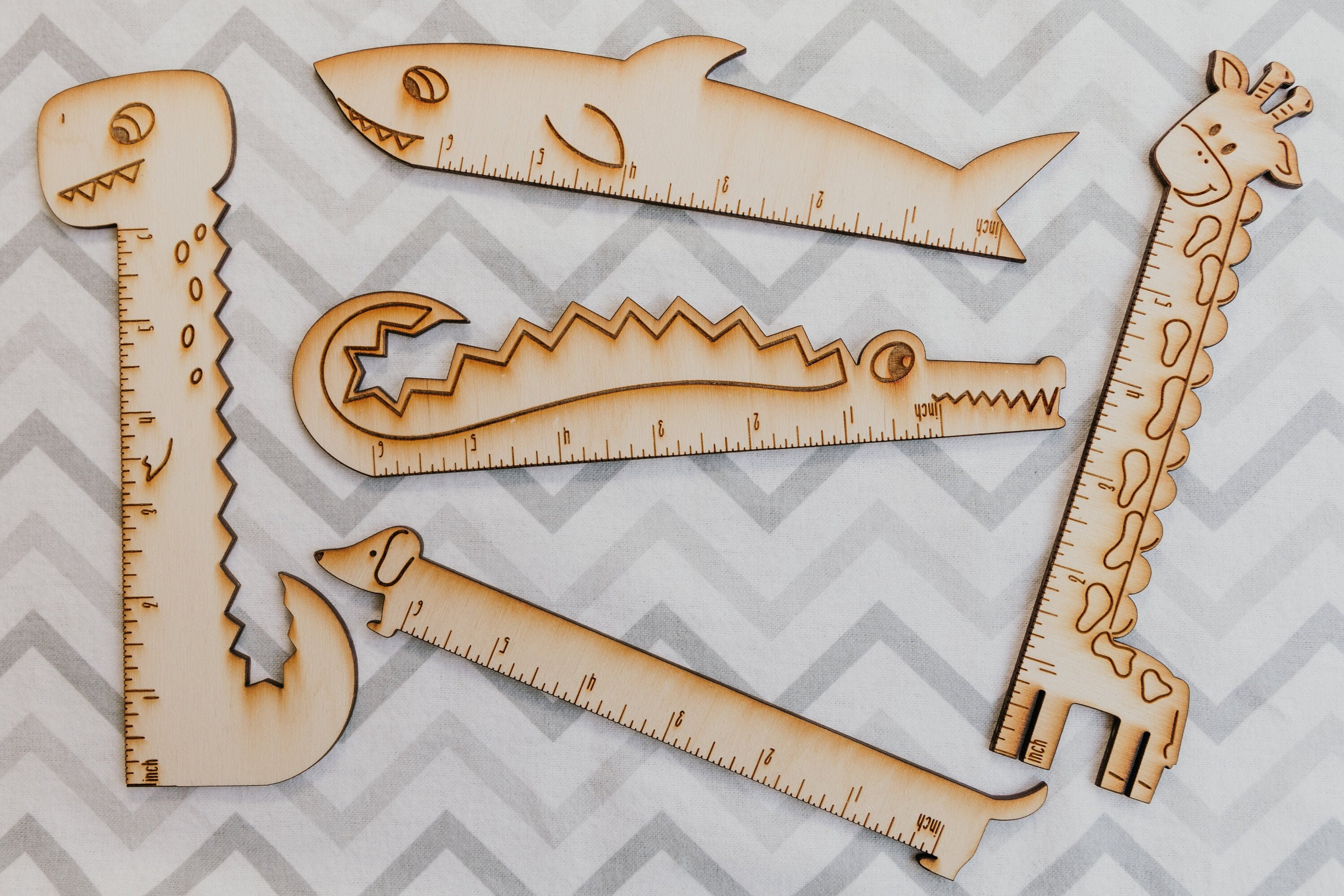 Animal Rulers | Shark Ruler | Giraffe Ruler | Alligator Ruler | Dog ...