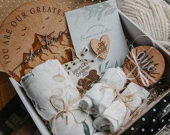 Regalo de bebé / Regalo de bebé personalizado / Bebé hecho a mano / Bebé neutro de género / Bebé niño / Niña bebé / Decoraciones de bebé / Hitos del mes del bebé