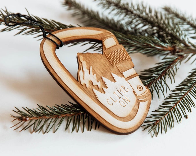 Climb on | Biner Art | Mountain Gift