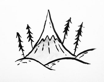 Mapa de bicicleta de invierno o montaña de madera personalizado