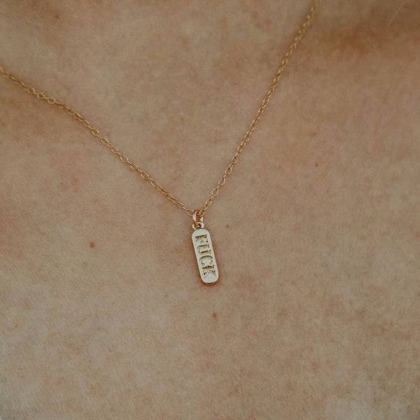 Fuck necklace, Fuck off necklace, Gold necklace, Curse word jewelry, Dainty necklace, Charm necklaces, Middle finger necklace, Fuck jewelry