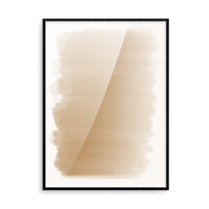 Orange Strokes Digital Print, Wall Decor, Print, Contemporary