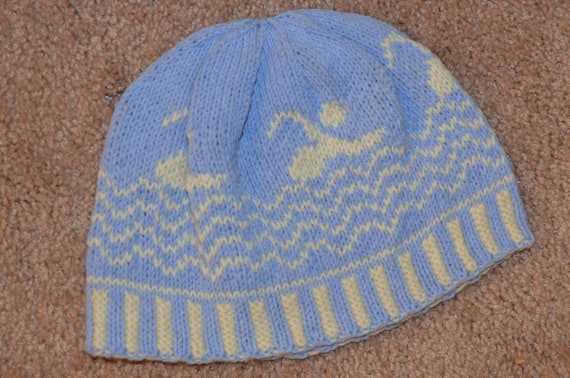 Custom made  I Love Swimming hat