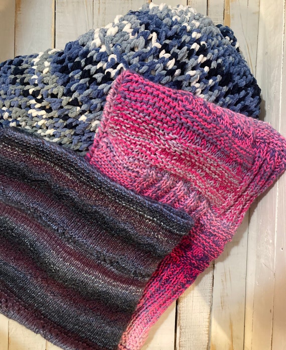 Hand Knit Blankets
