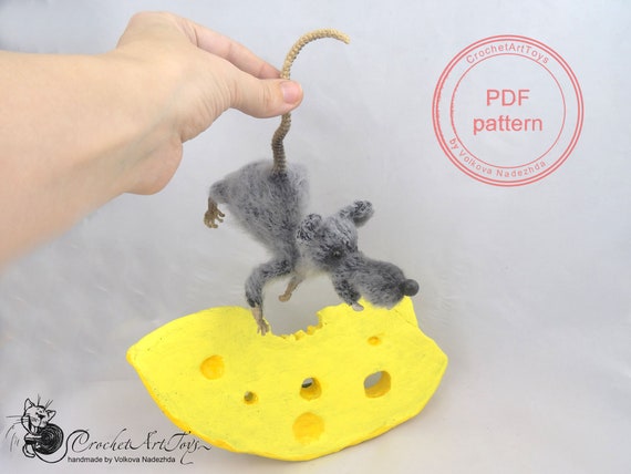 rat stuffed animal pattern