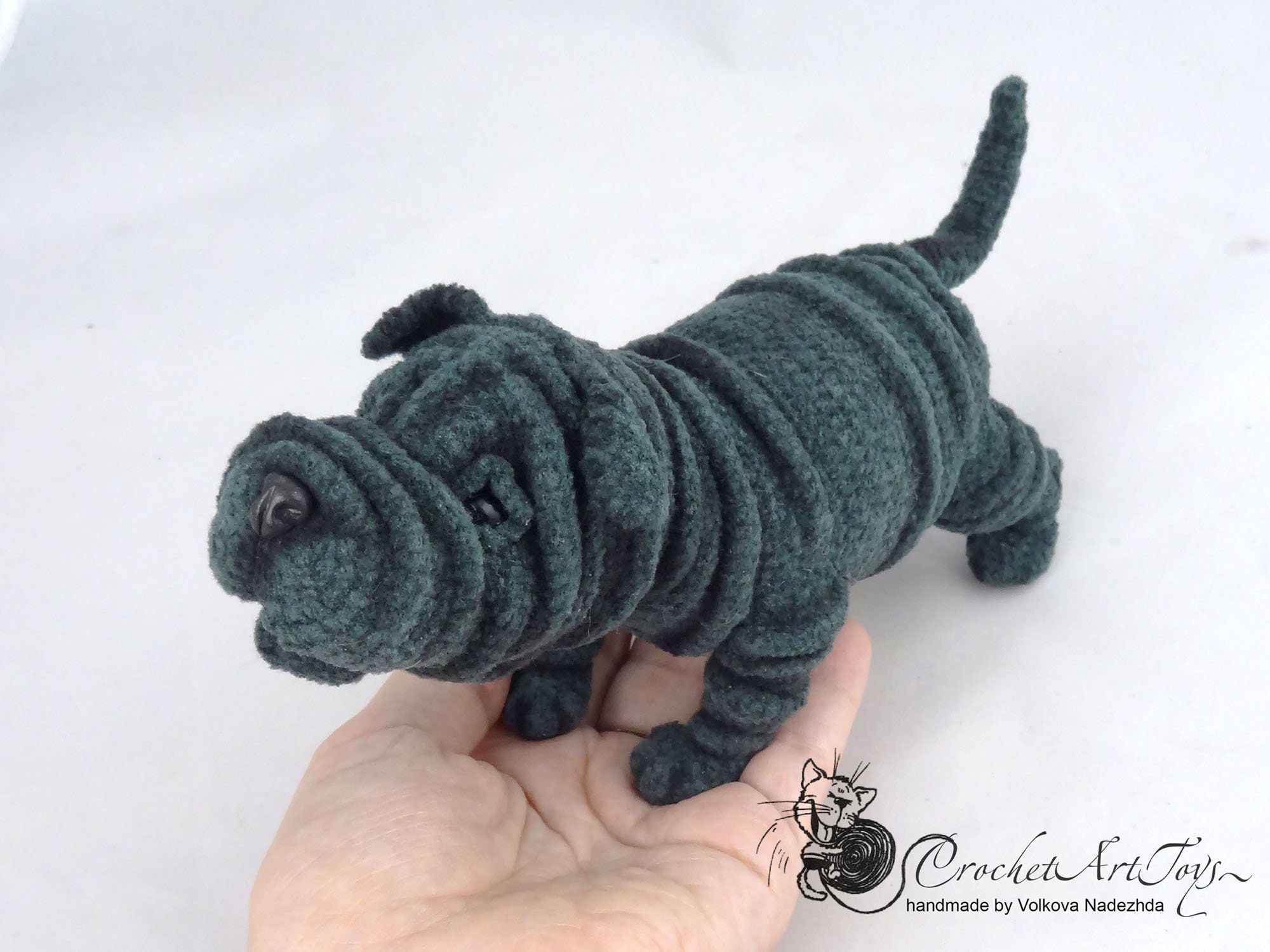 stuffed shar pei